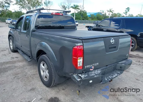 2007 Nissan Frontier Le z USA, uszkodzony, nr VIN 1N6AD09U57C406389